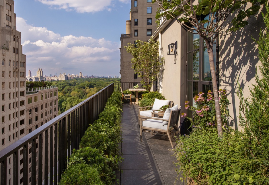 1 Hotel Central Park Hotel Elm House Balcony Overlooking Central Park