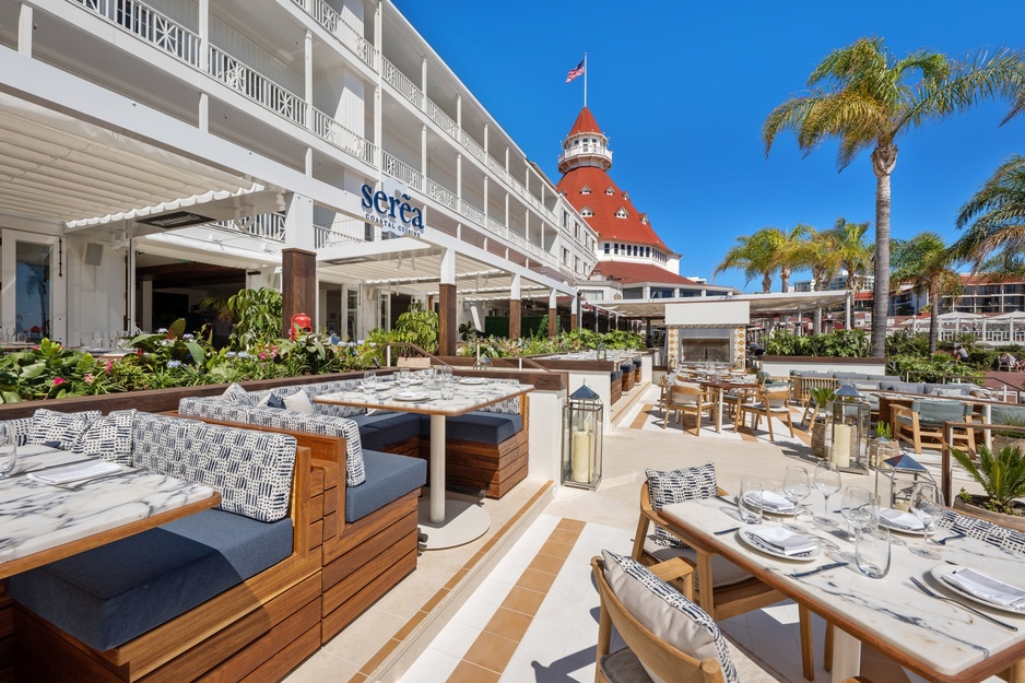 Hotel del Coronado Serea Restaurant Terrace
