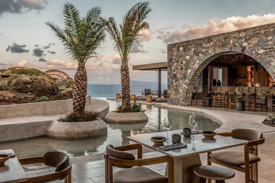 Acro Suites Resort Restaurant Terrace