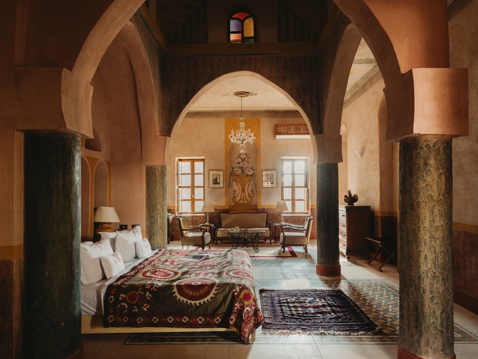 Al Moudira Hotel Luxury Suite Bedroom