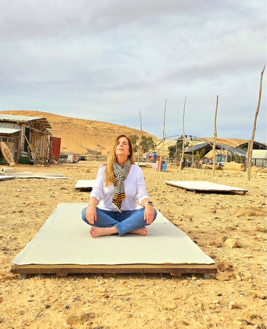 Naot Farm - Desert Yoga Class