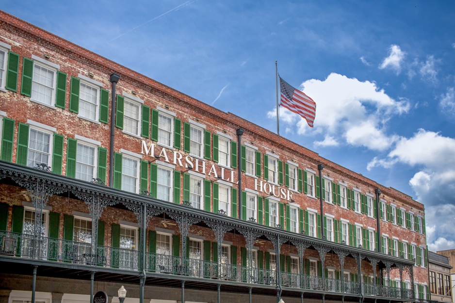 Marshall House Historic Facade