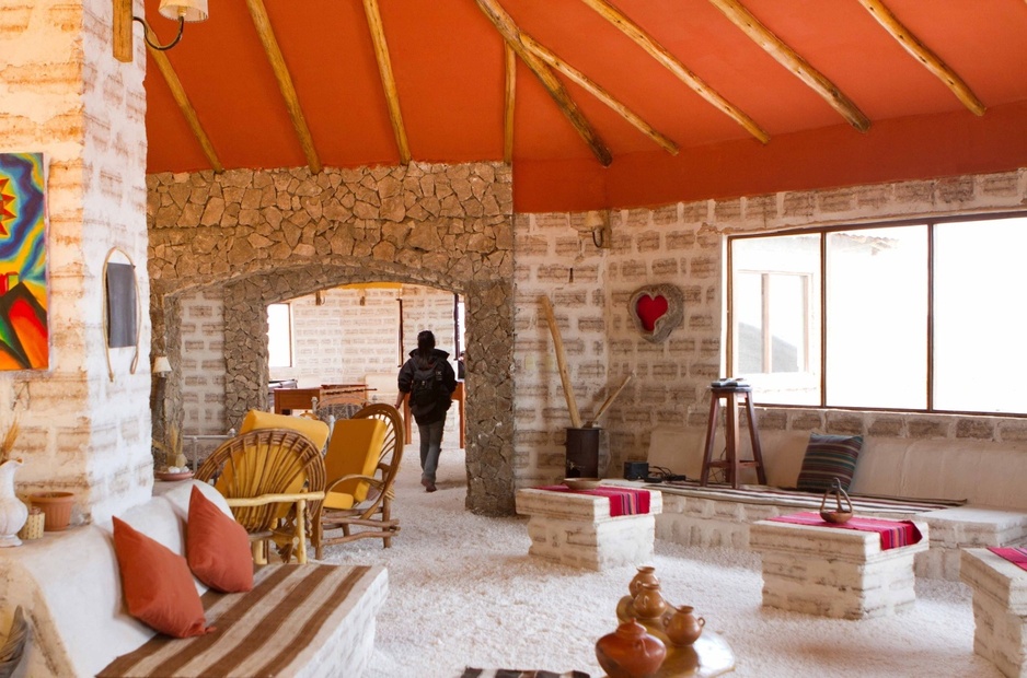 Hotel de Sal Luna Salada interior