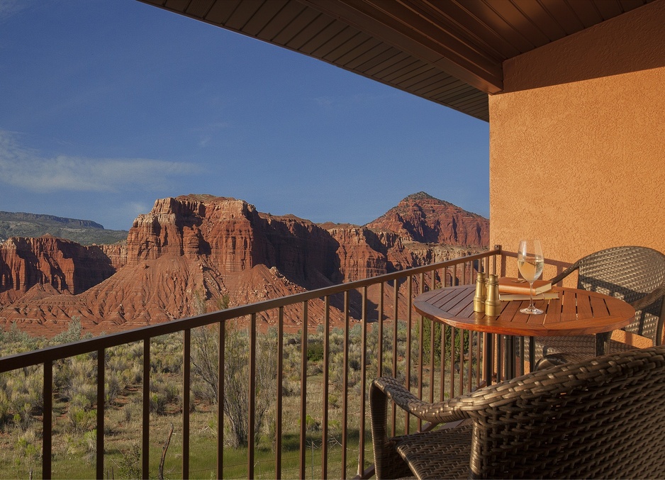 Capitol Reef Resort - Superior Room Balcony View