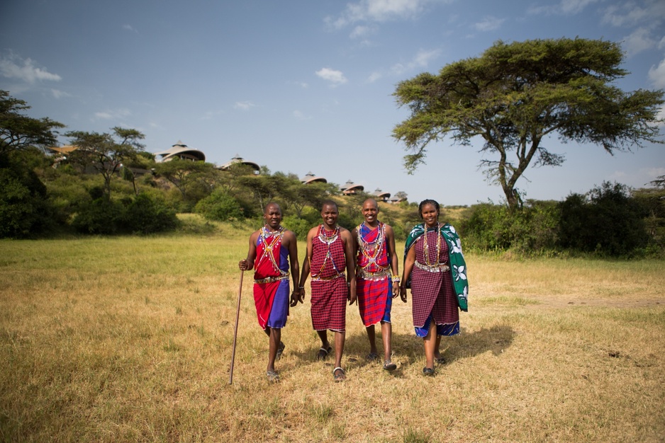 Mahali Mzuri African staff