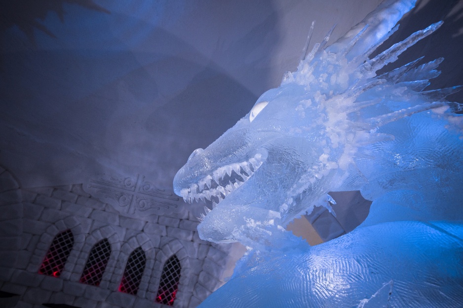 Lapland Hotels SnowVillage Ice Dragon