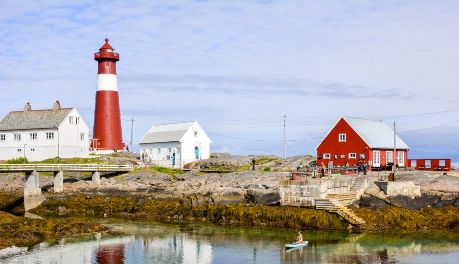 Tranøy Fyr Lighthouse, Historic Buildings and Kayaking on Vestfjord