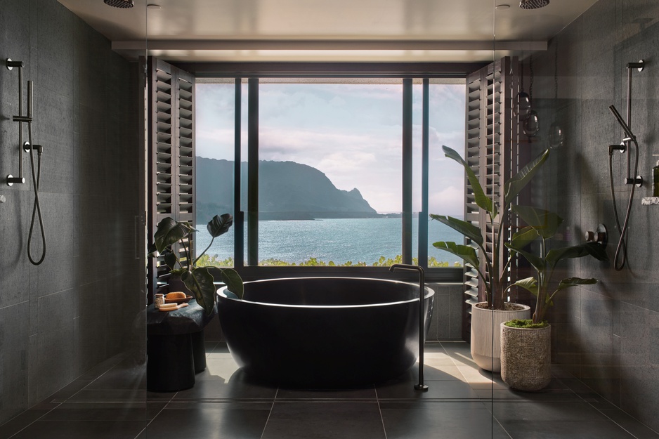 1 Hotel Hanalei Bay Napali Penthouse Bathroom With Ocean View