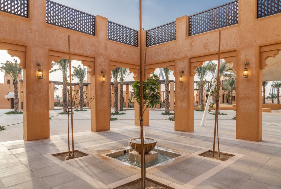 Outside Area Of The Al Madam Restaurant