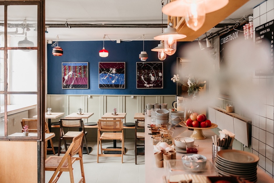 Capsule Hotel Copenhagen Breakfast