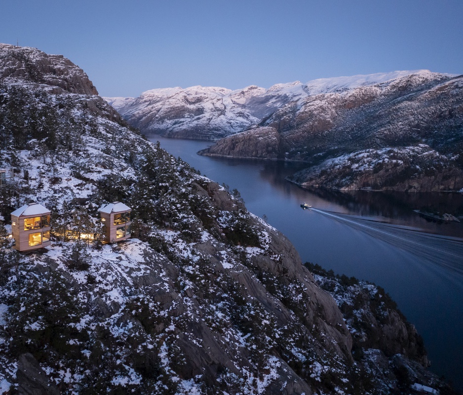 The Bolder Lodges Aerial