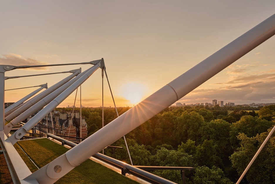 The Emory London Hotel - Rooftop Bar's View on Hyde Park