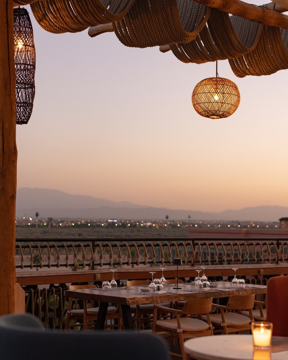 Nobu Hotel Marrakech Rooftop Panorama