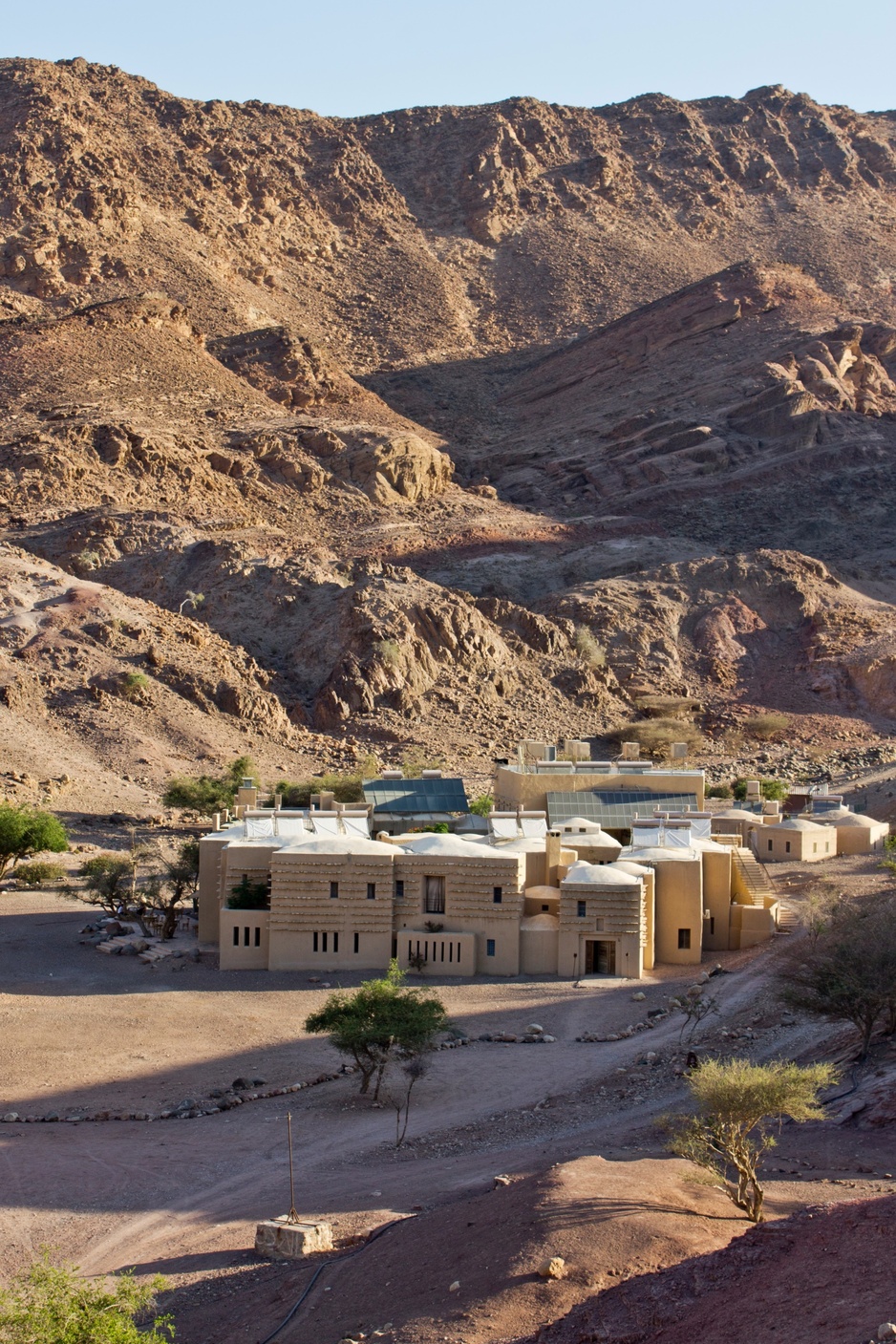 Feynan Ecolodge Surrounded by Mountains