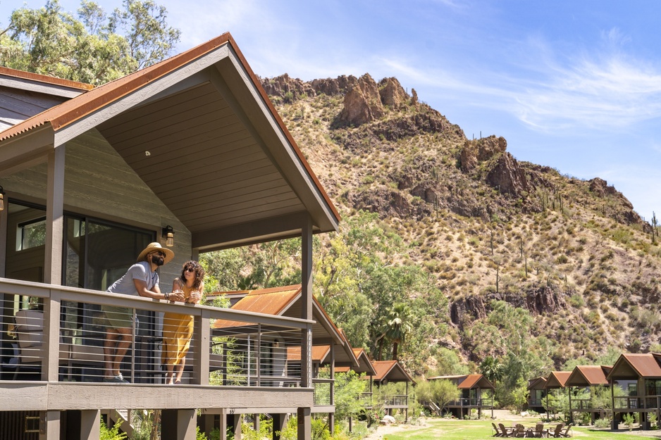 Castle Hot Springs - Sky View Deck