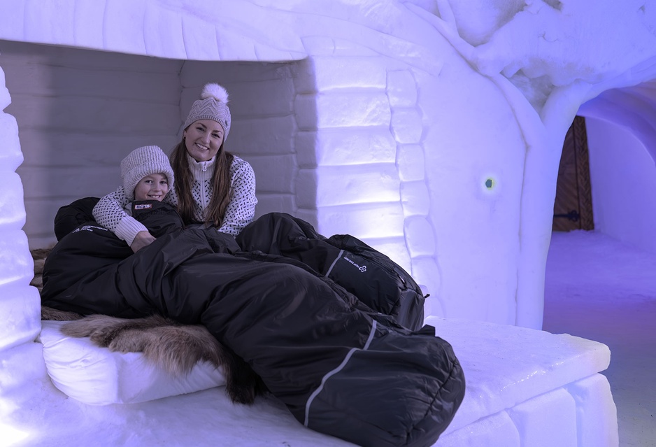 Snow Hotel Room Hunderfossen