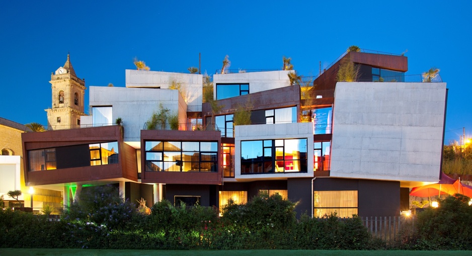 Hotel Viura - Cubist Architecture In The Sierra De Cantabria Mountain Range