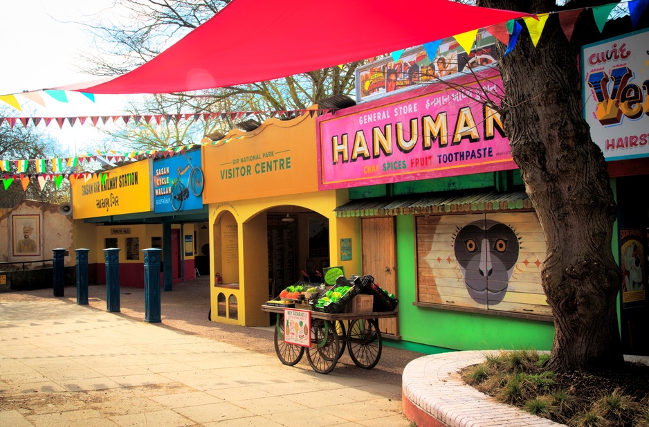 Gir National Park at the London Zoo