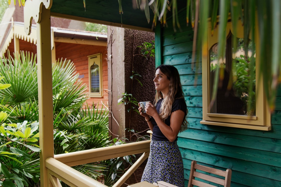 London Zoo Lodges Coffee Terrace