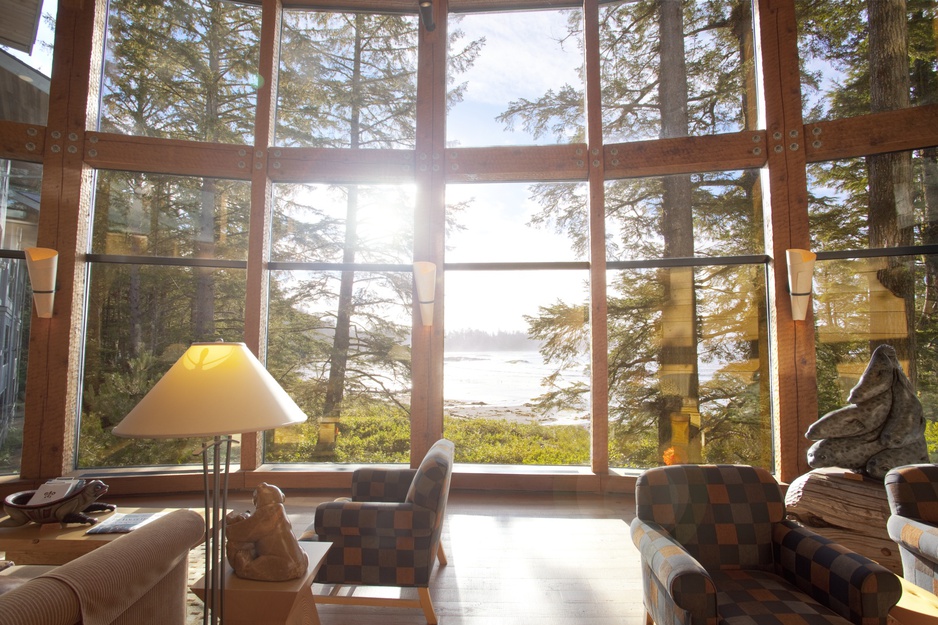 Wickaninnish Inn Lobby Ocean View