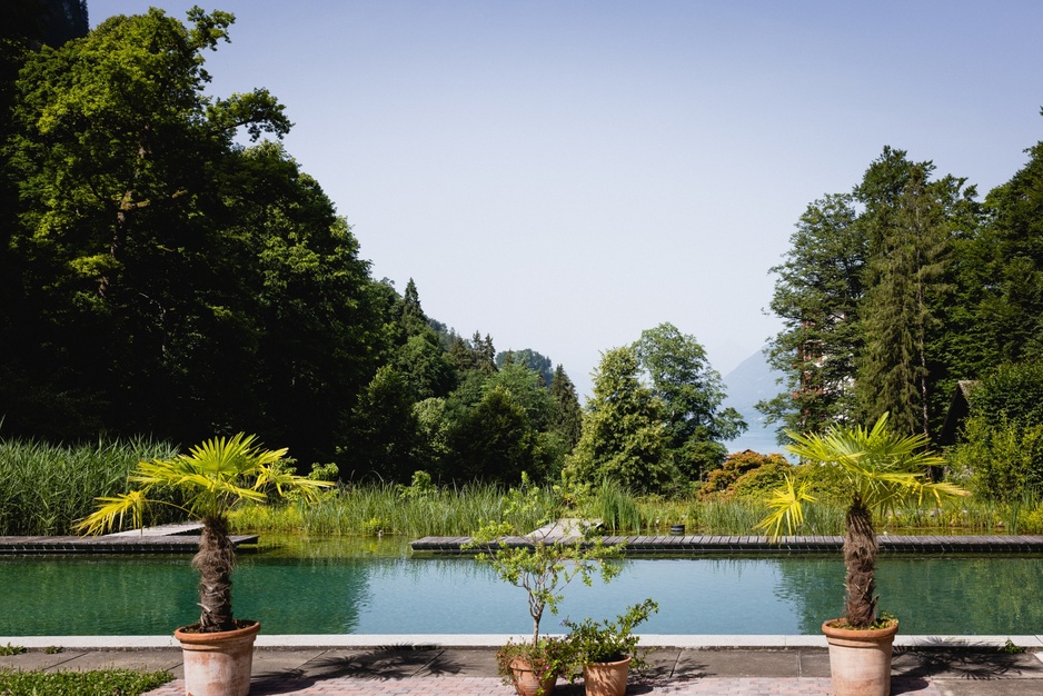 Grandhotel Giessbach Pool