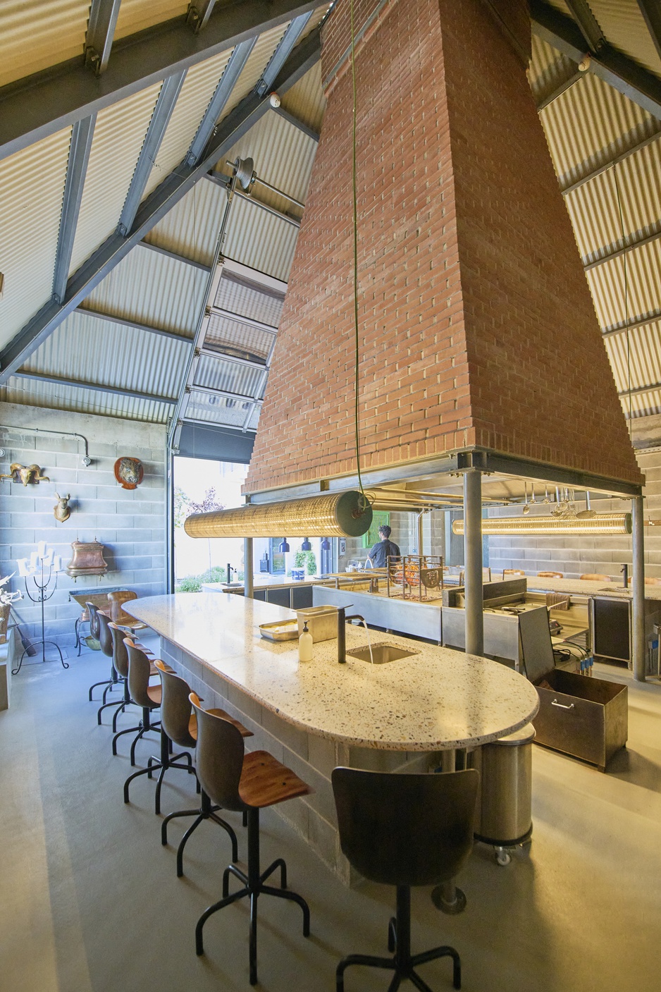 MOAGEM Industrial Lodge Kitchen Restaurant's Interior