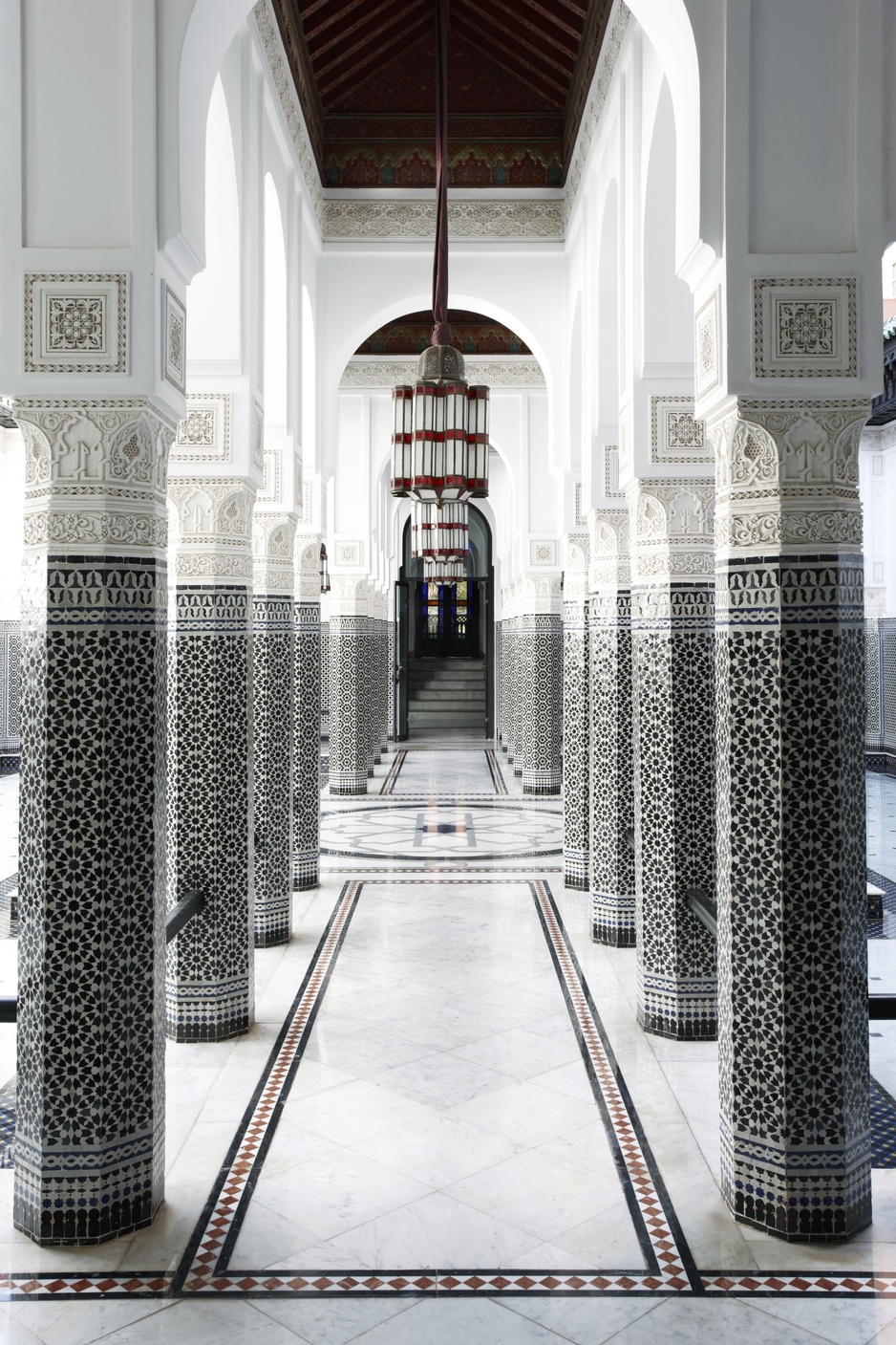 La Mamounia hotel patio