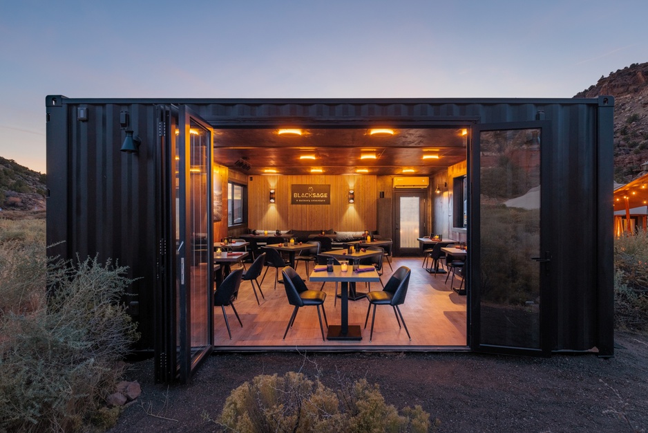 Open Sky Zion - Black Sage Outdoor Patio