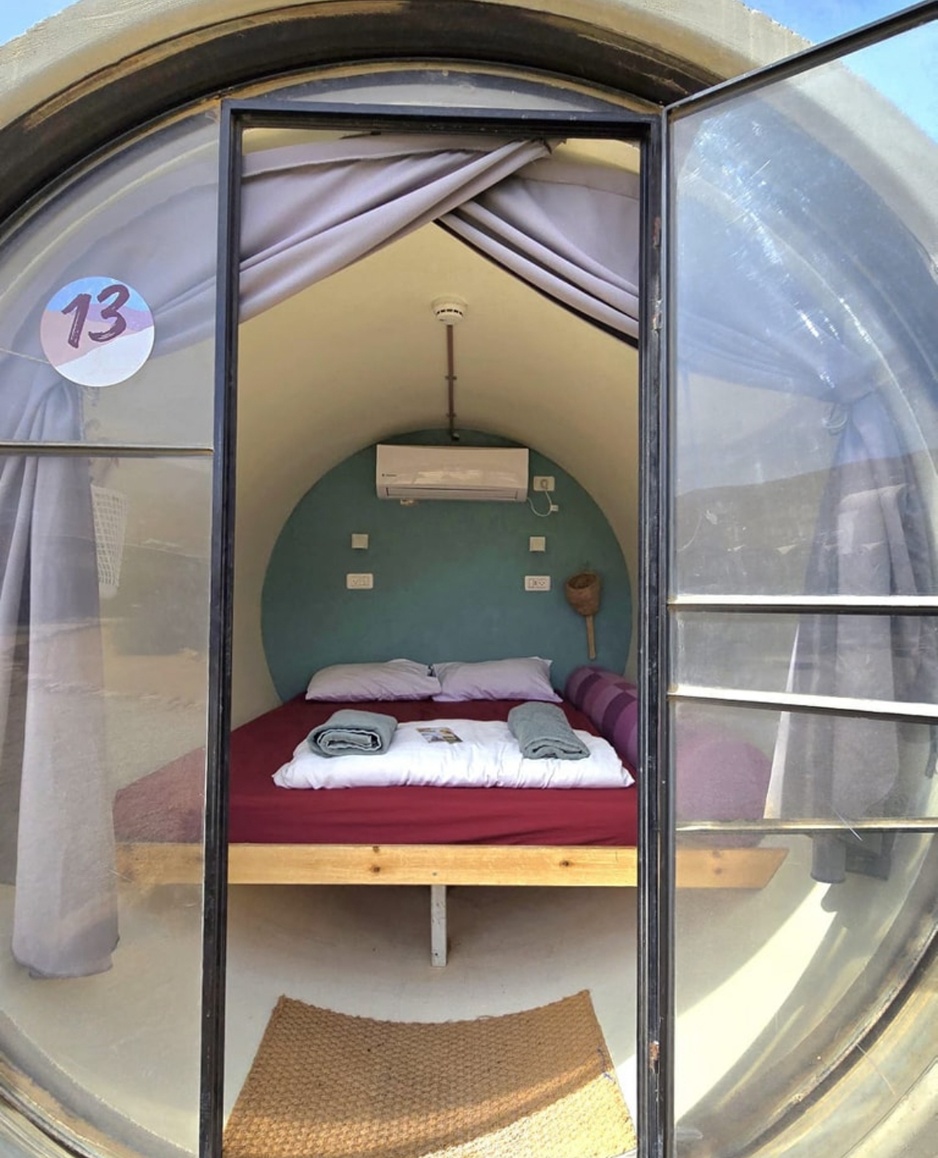 The Tube Hostel Cabin Interior