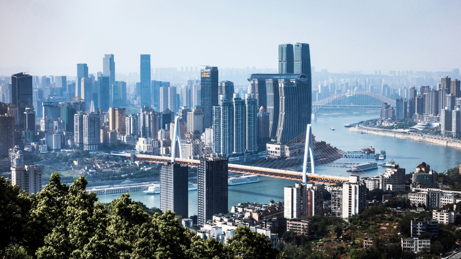 Chongqing City Skyscrapers