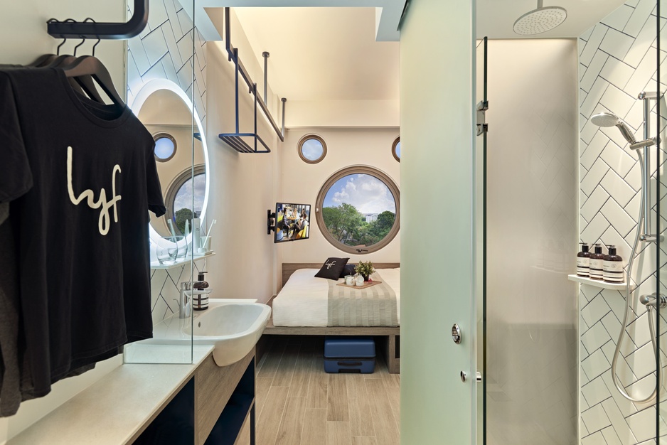 lyf one-north Singapore One of a Kind Room Overview