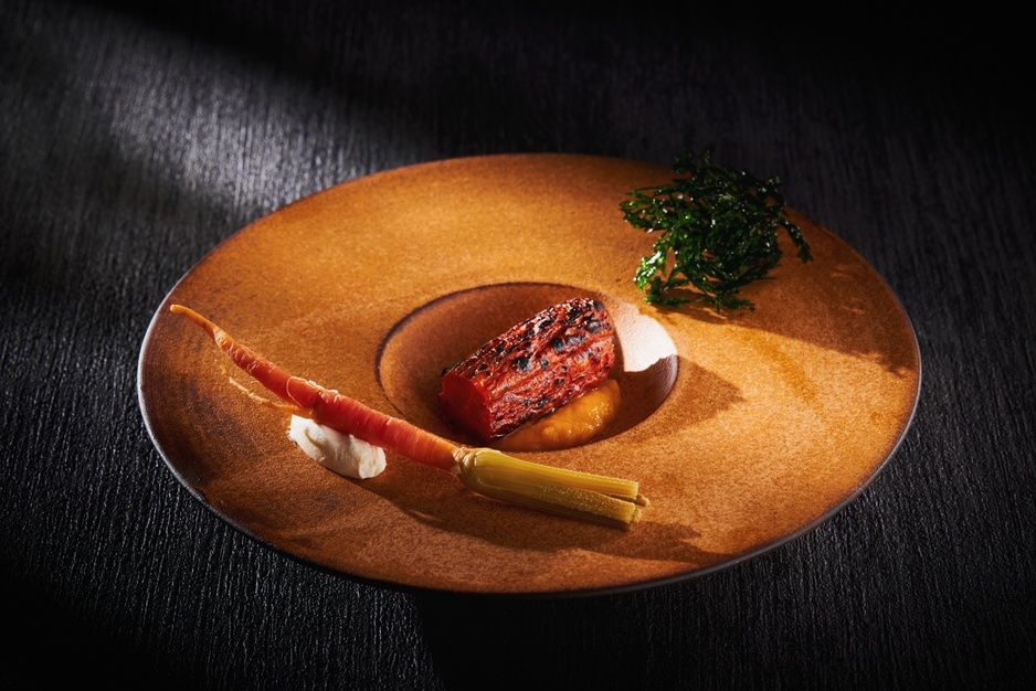 The Thousand Kyoto - Scalae restaurant plant-based main dish