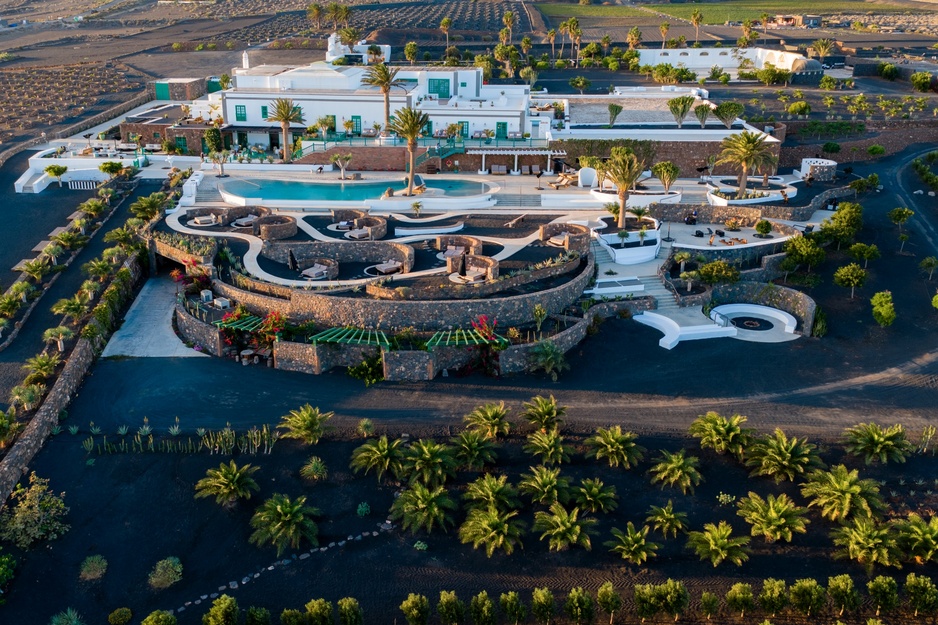 Hotel César Lanzarote Complex From Above