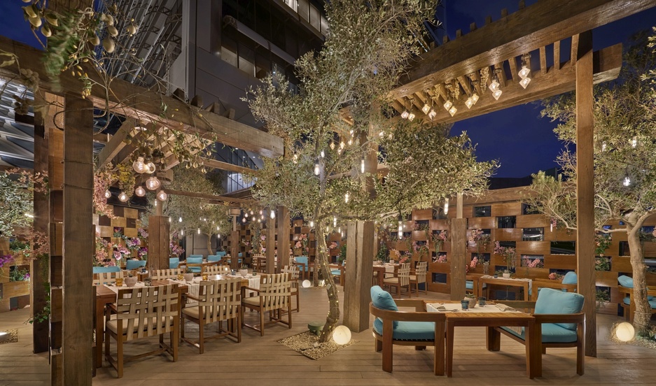 Mandarin Oriental Al Faisaliah Hotel La Brasserie Terrace