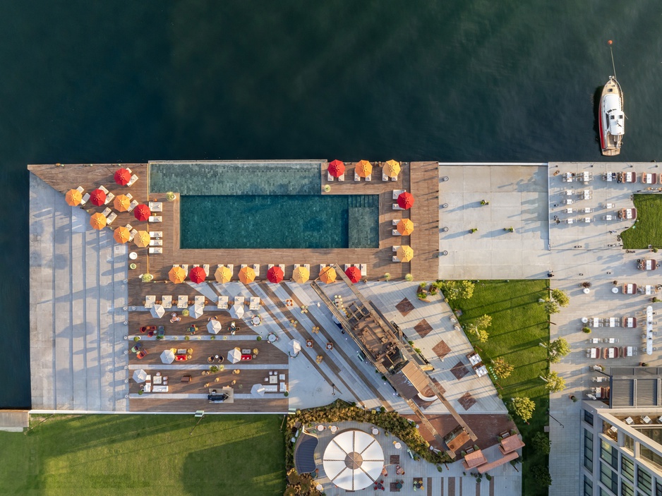 Rixos Tersane Istanbul Hotel - Pool Aerial