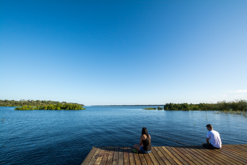 Mirante do Gaviao Amazon Lodge Boat Dock