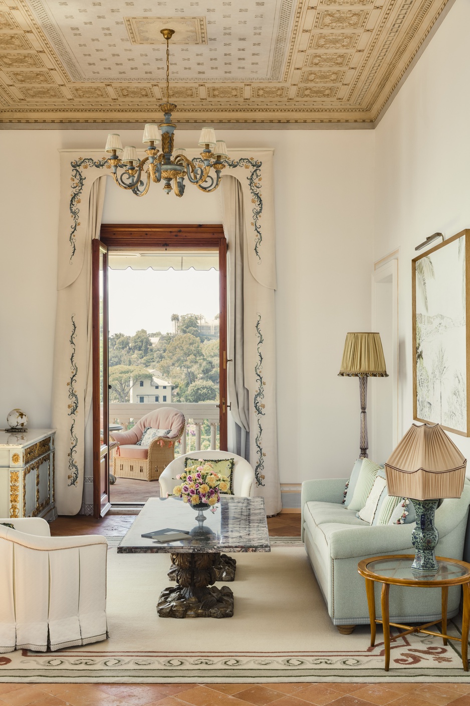 Villa Beatrice Rosa Suite's Balcony