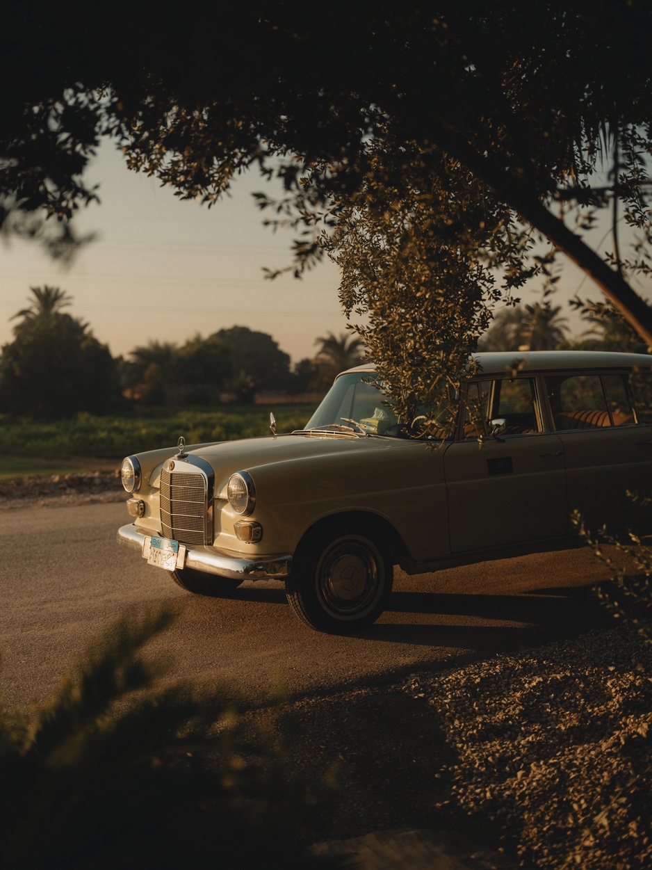 Al Moudira Hotel's Vintage Stretched Mercedes