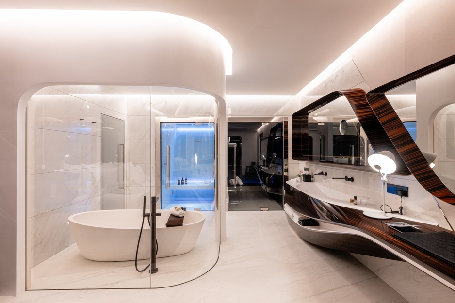 ROMEO Hotel Roma - Premier Suite's Bathroom