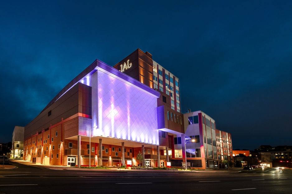 JAG Hotel at Night