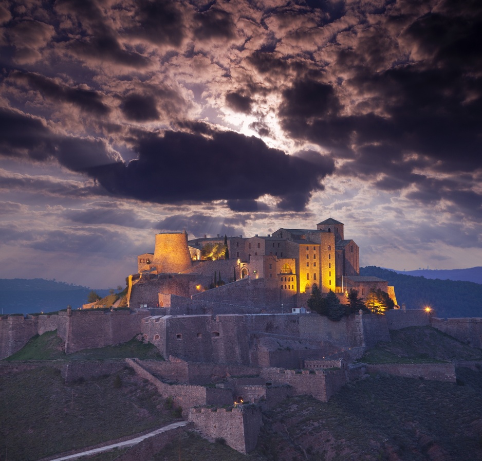 Cardona Castle in Spain