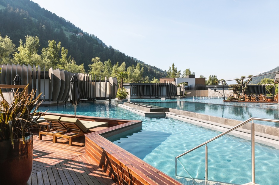 Quellenhof See Lodge The Largest Pool in South Tyrol