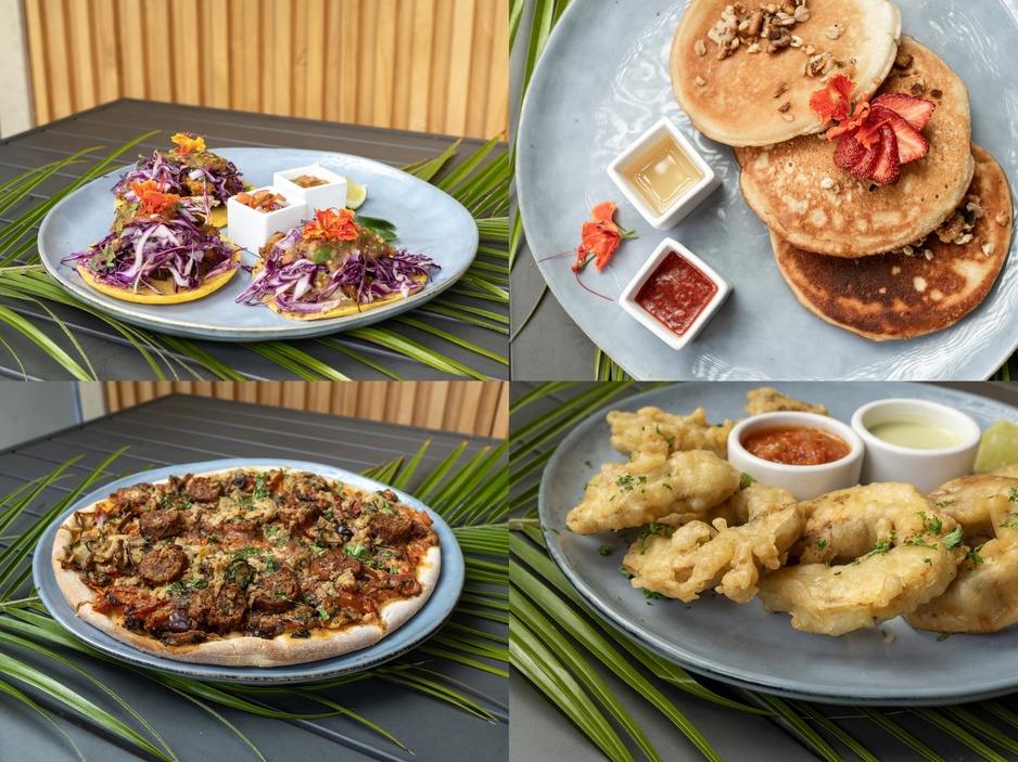 Mother Earth Vegan Hotel Plant-Based Food Selection