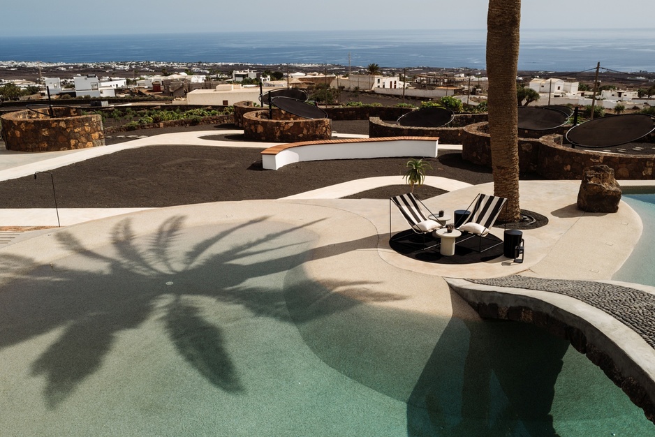 Hotel César Lanzarote - Pool Restaurant with Panoramic Views