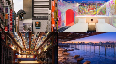 Tokyo's Coolest Hotels - Manga, Monsters and Floating Rooms