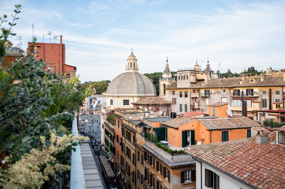 ROMEO Hotel Roma - Rooftop View