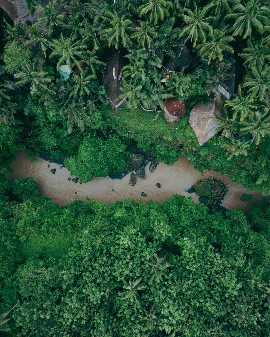 Aura House Bali Aerial