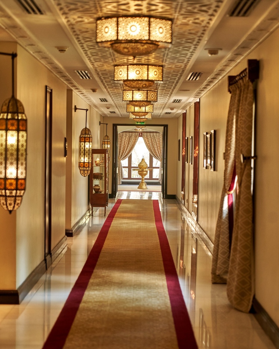 Marriott Mena House Hotel Vintage Hallway