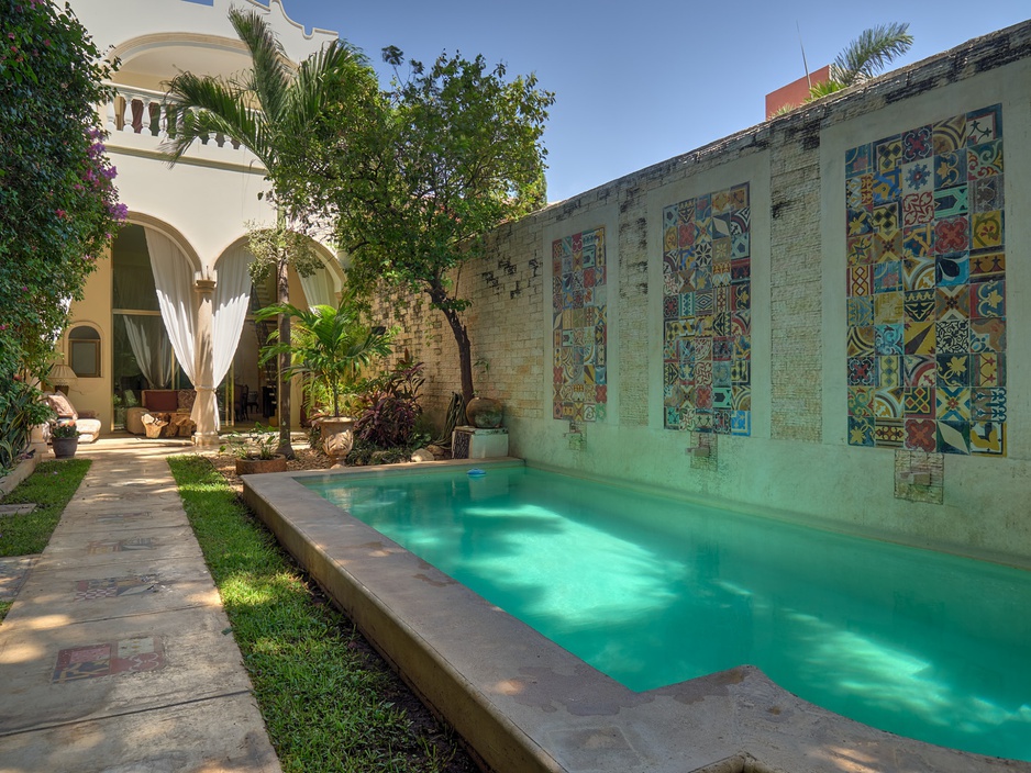 El Palacito Secreto Hotel Garden Pond