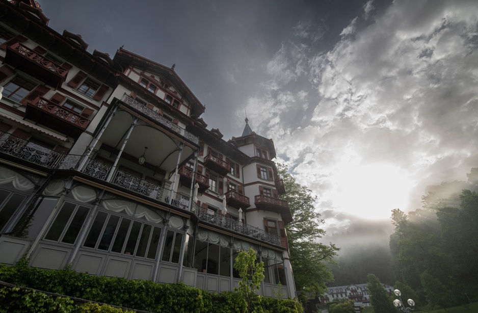 Grandhotel Giessbach Building's Facade